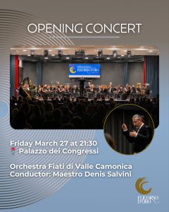 Concerto di apertura 26° Flicorno d’Oro